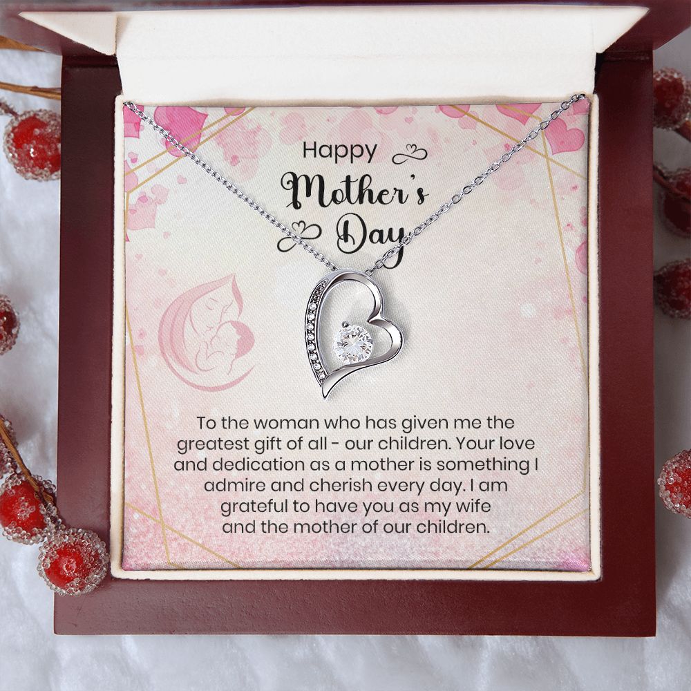 To My Woman | Happy Mother's Day | Forever Love Necklace