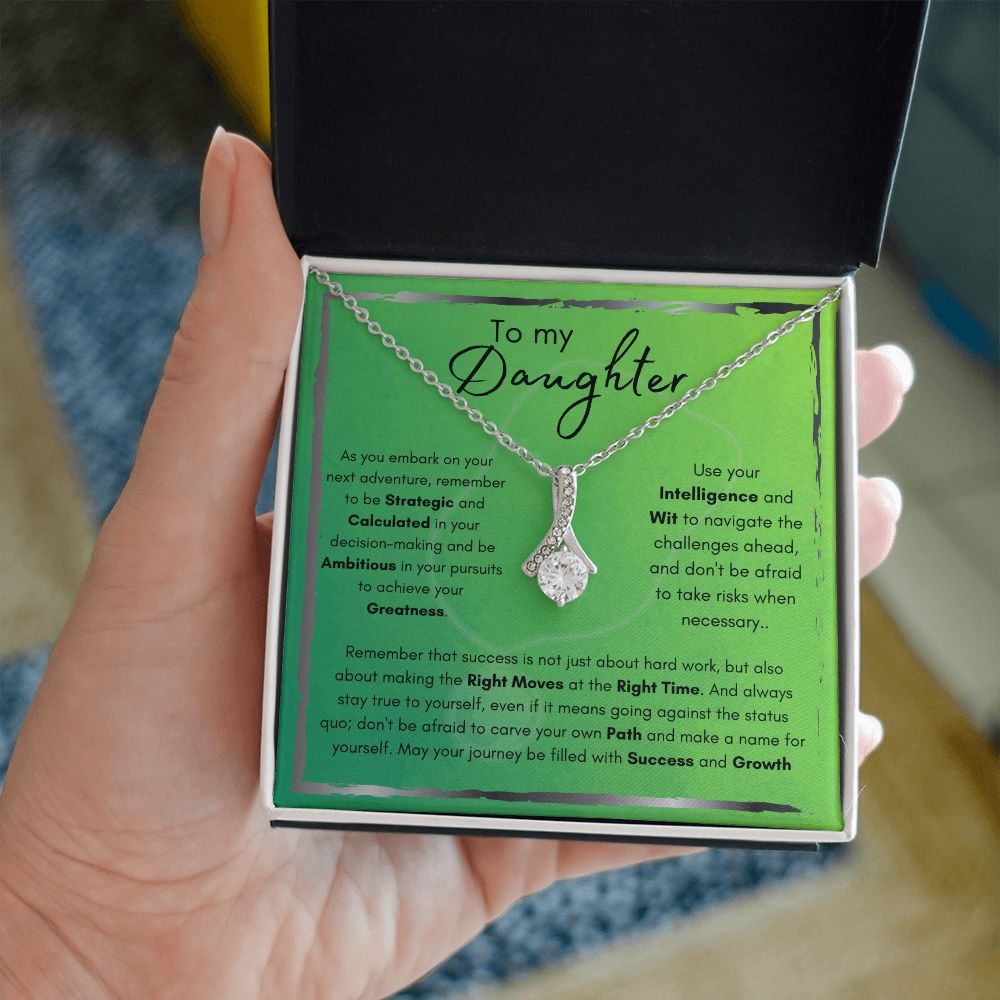 Graduation For Daughter | Intelligence and Wit | Alluring Beauty Necklace