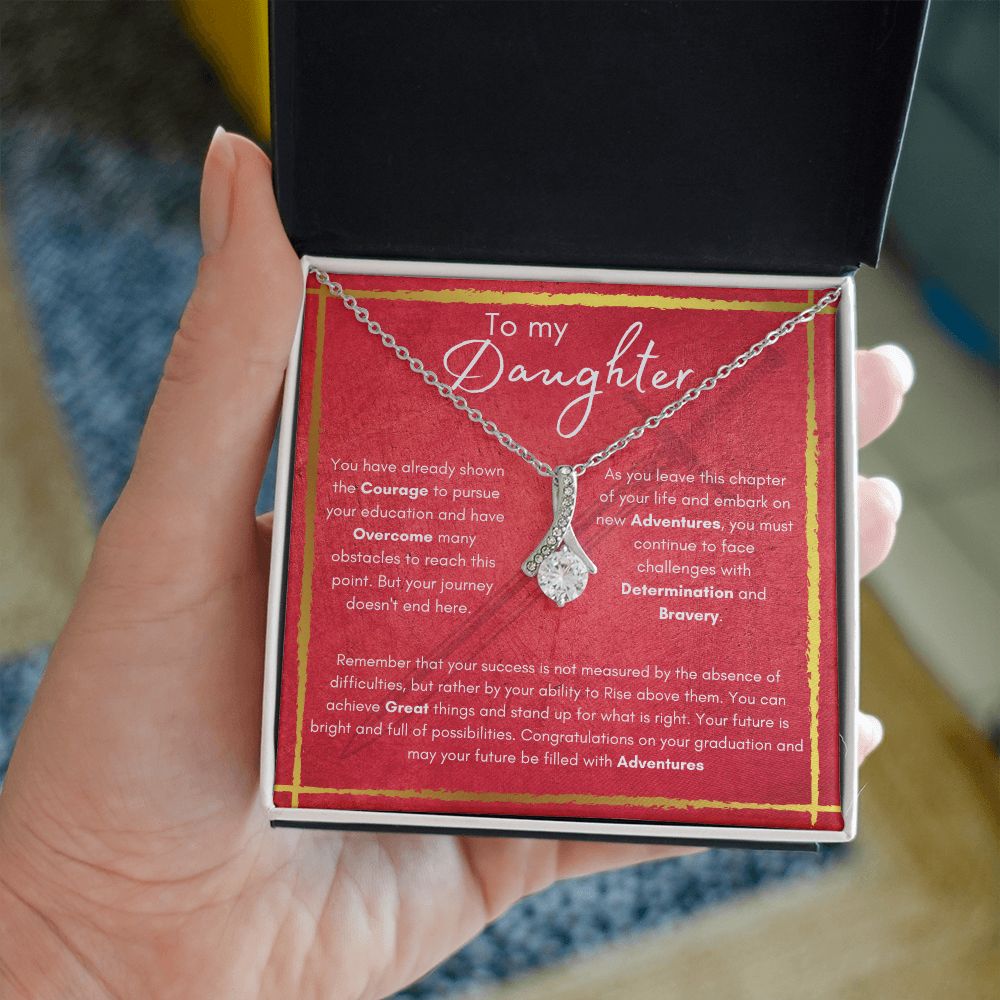 Graduation For Daughter | Courage | Alluring Beauty Necklace