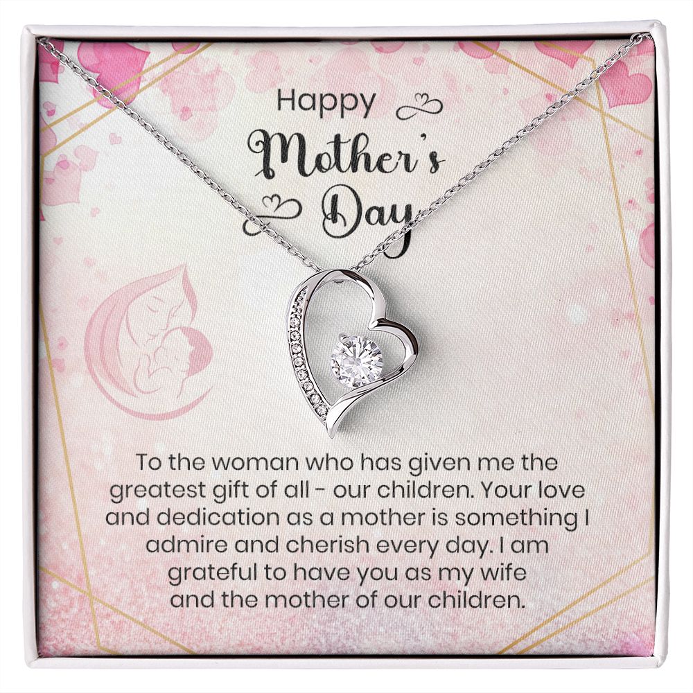 To My Woman | Happy Mother's Day | Forever Love Necklace