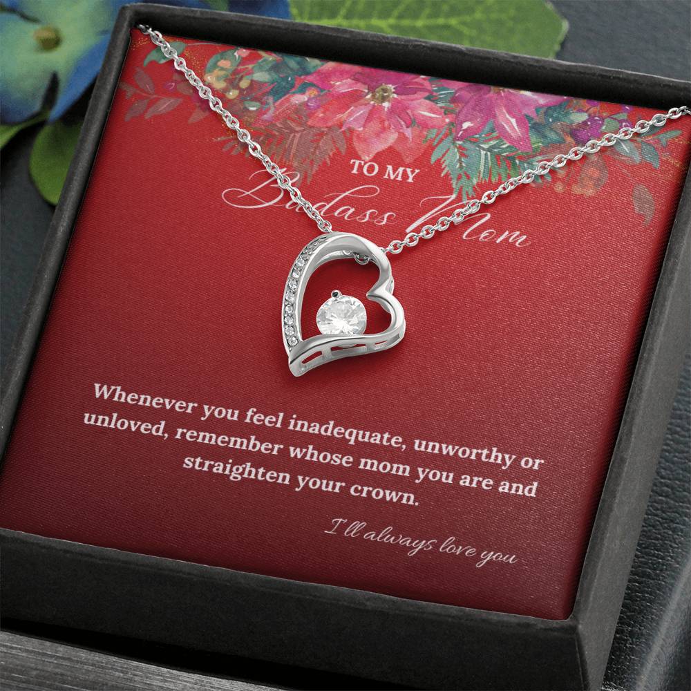 To My Badass Mom this Christmas | Forever Love Necklace