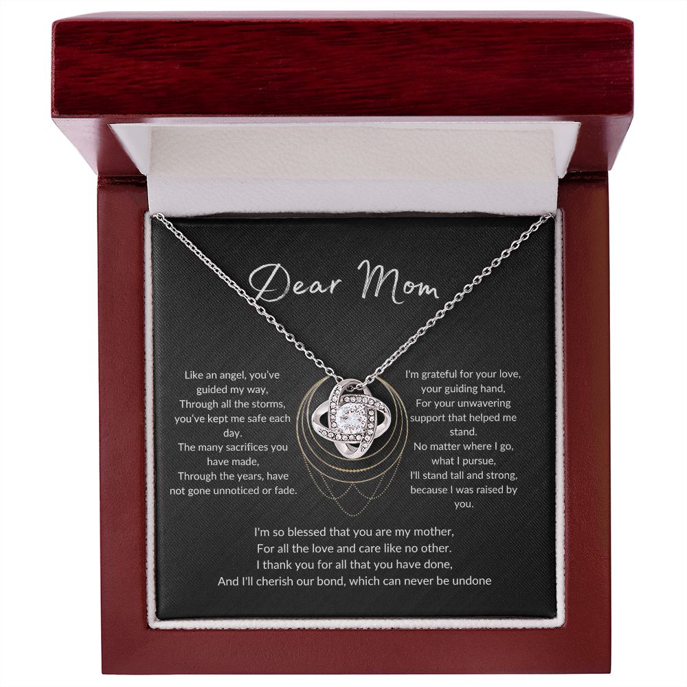 Dear Mom | Like An Angel - Love Knot Necklace