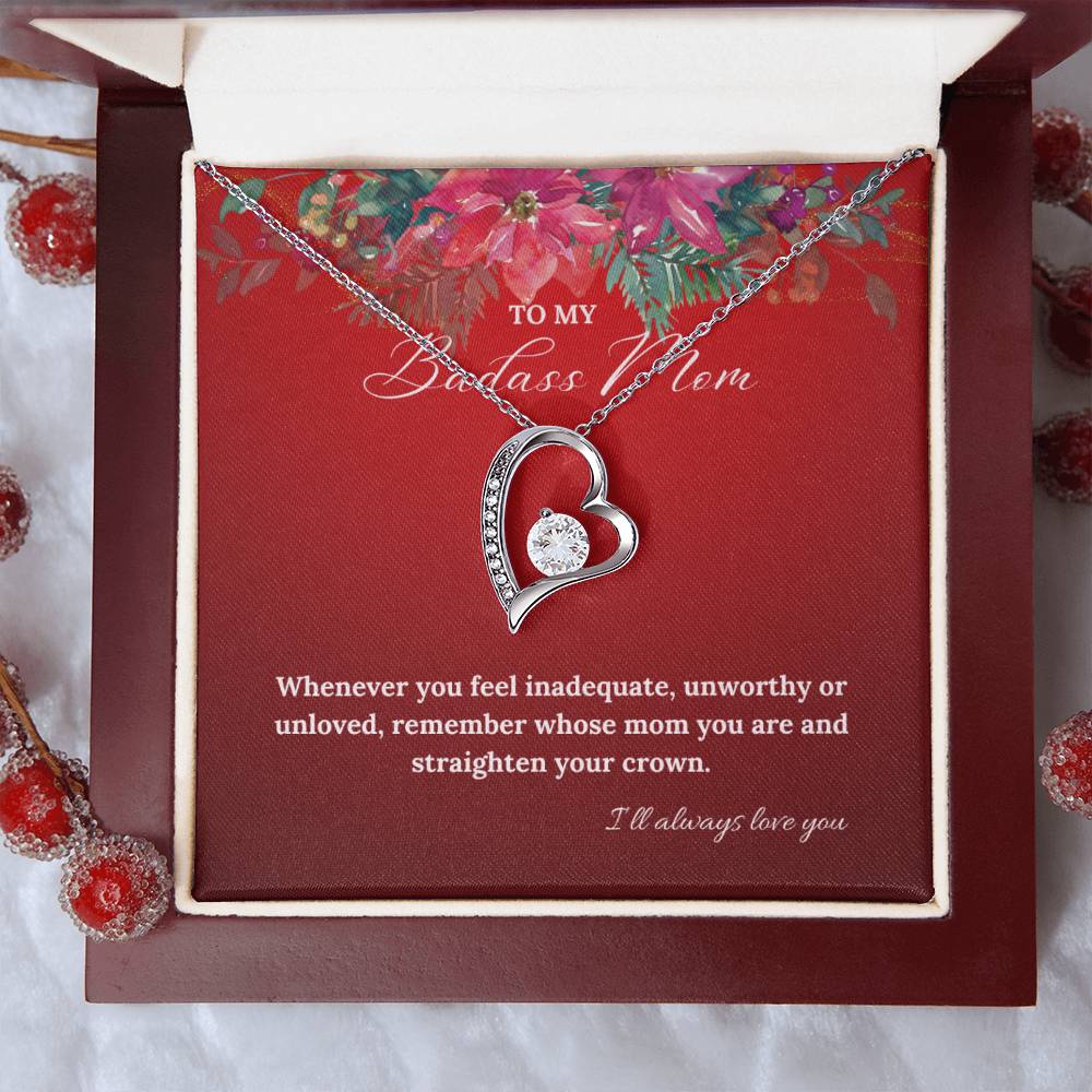To My Badass Mom this Christmas | Forever Love Necklace