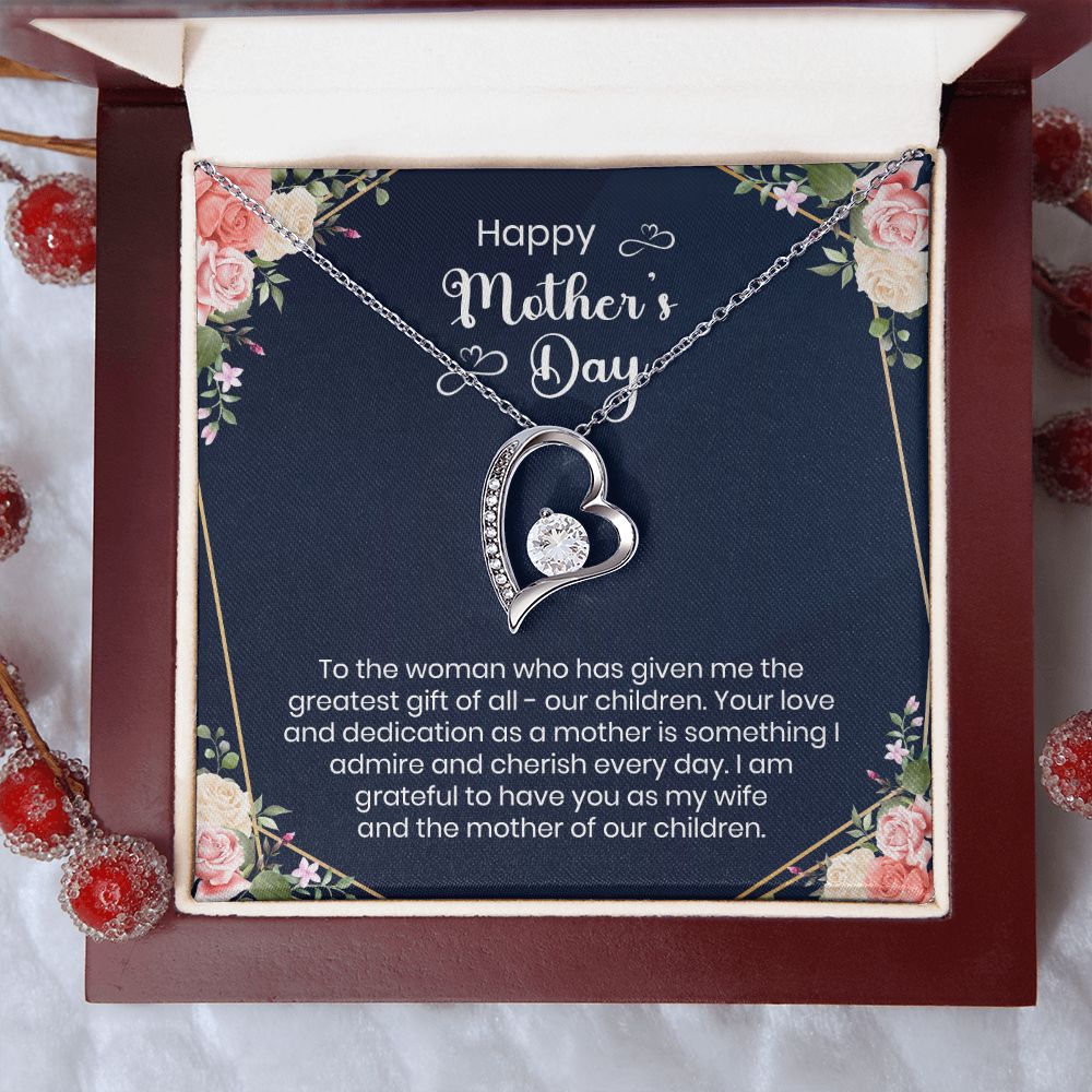 To My Wife | Happy Mother's Day | Forever Love Necklace