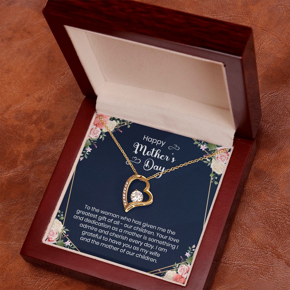 To My Wife | Happy Mother's Day | Forever Love Necklace