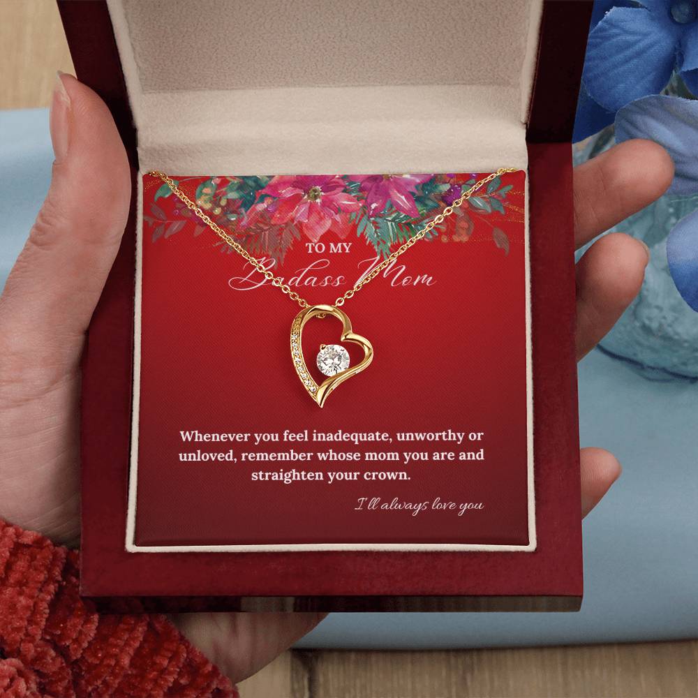 To My Badass Mom this Christmas | Forever Love Necklace