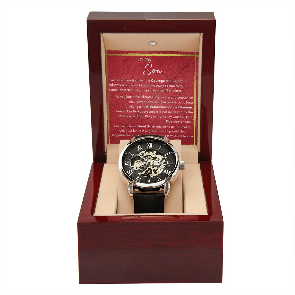 Graduation Watch For Son | Courage
