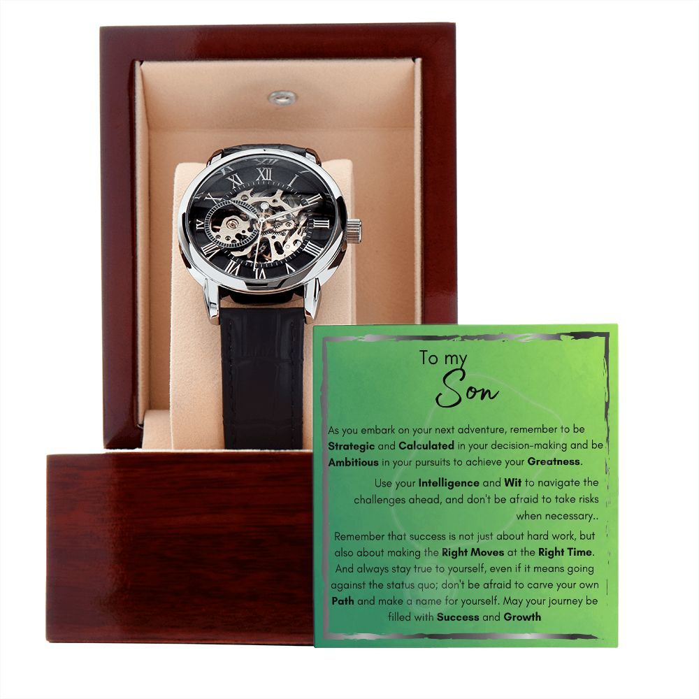 Graduation Watch For Son | Intelligence and Wit