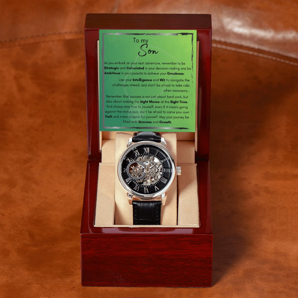 Graduation Watch For Son | Intelligence and Wit
