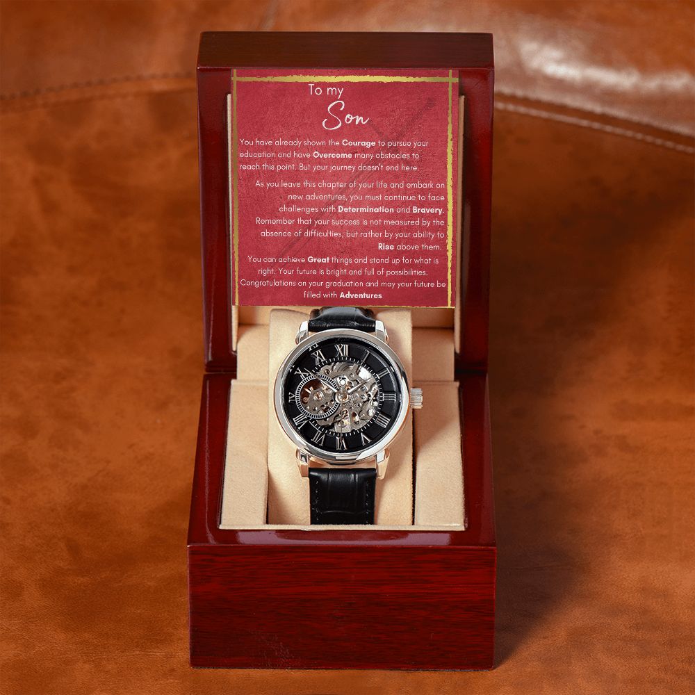 Graduation Watch For Son | Courage