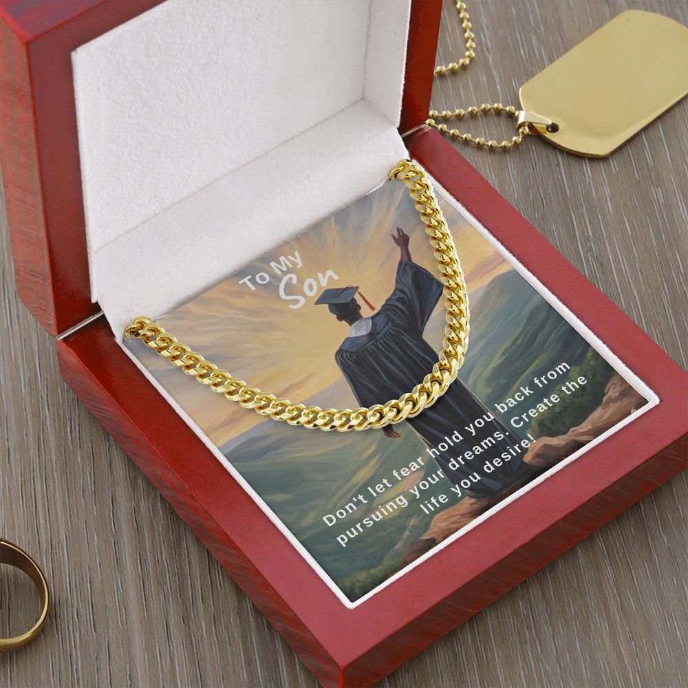 Pursue Your Dreams | Son | Cuban Link Chain