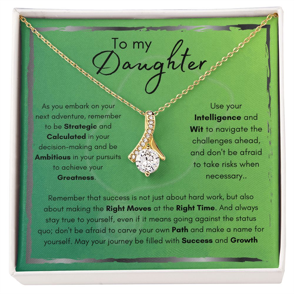 Graduation For Daughter | Intelligence and Wit | Alluring Beauty Necklace