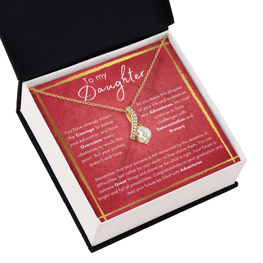 Graduation For Daughter | Courage | Alluring Beauty Necklace