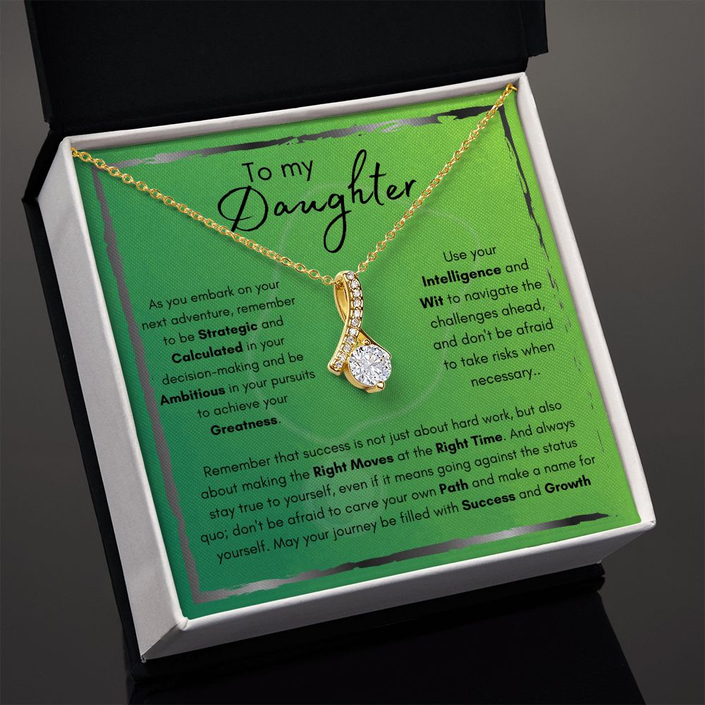 Graduation For Daughter | Intelligence and Wit | Alluring Beauty Necklace
