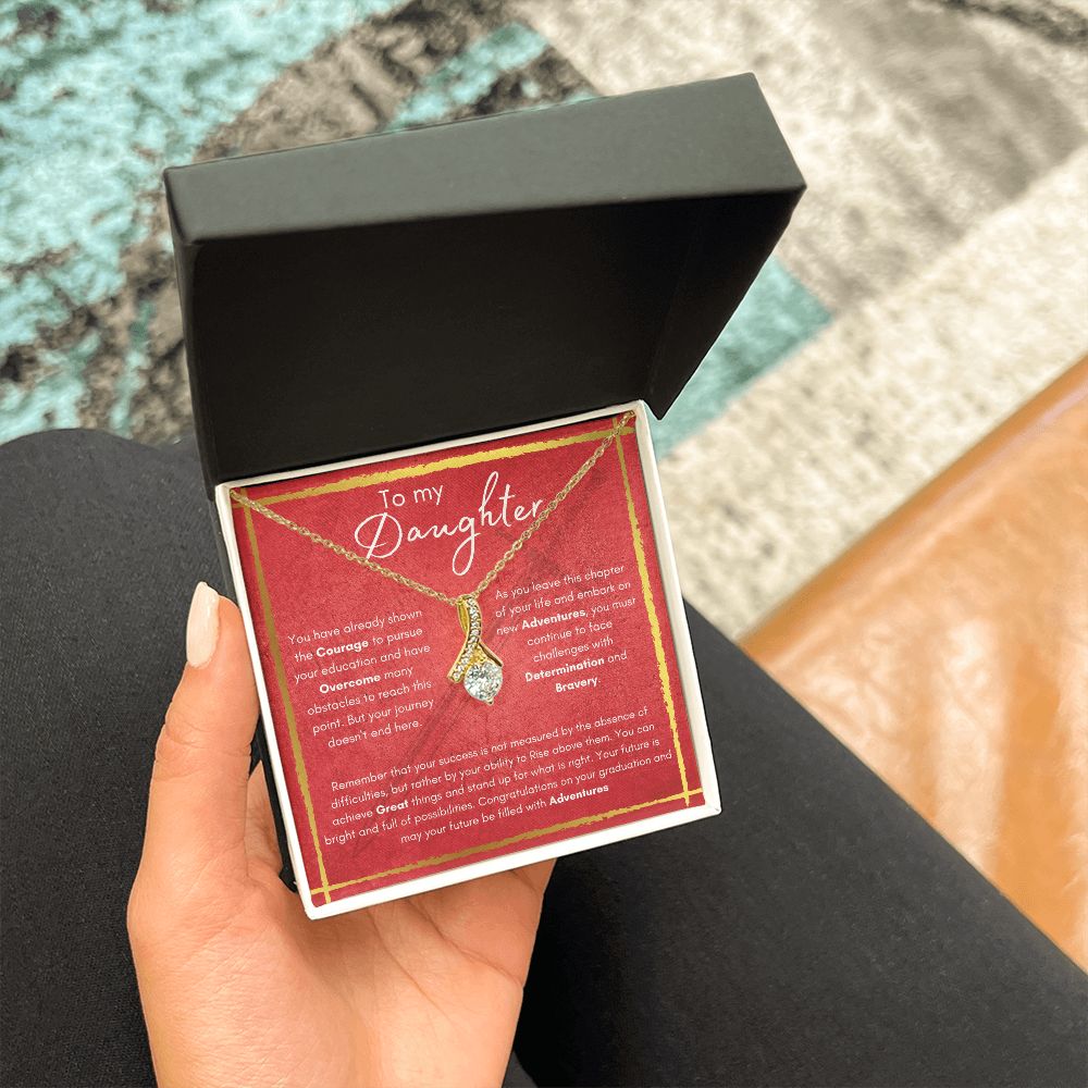 Graduation For Daughter | Courage | Alluring Beauty Necklace