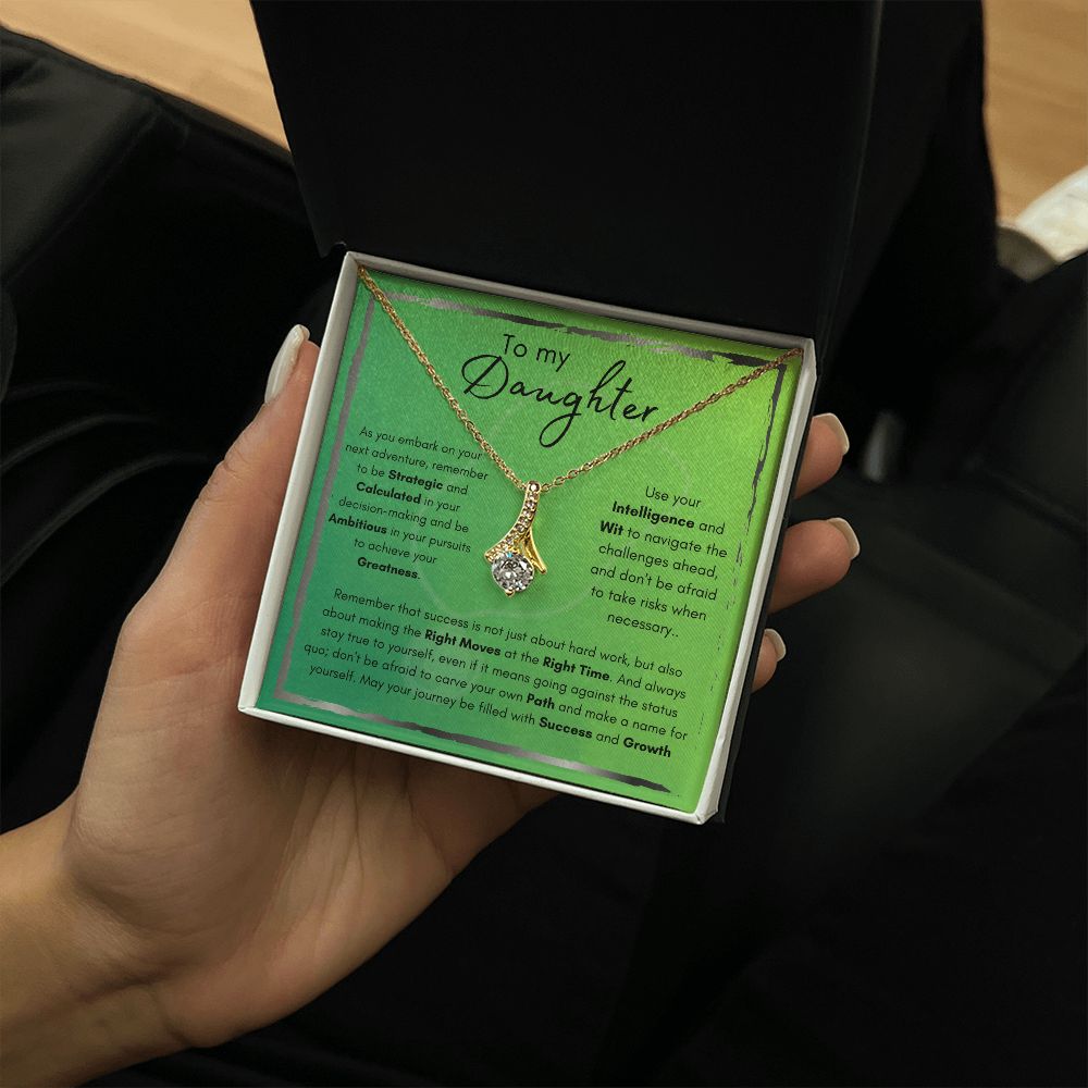 Graduation For Daughter | Intelligence and Wit | Alluring Beauty Necklace