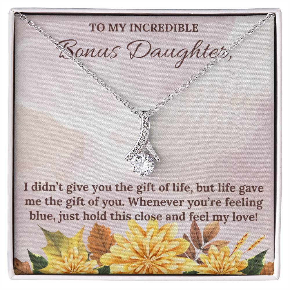To My Incredible Bonus Daughter on Thanksgiving