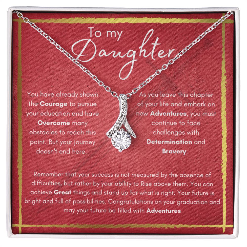 Graduation For Daughter | Courage | Alluring Beauty Necklace
