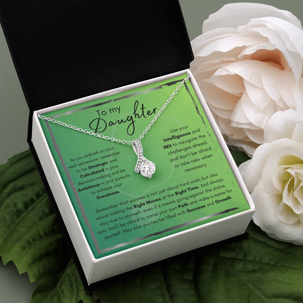 Graduation For Daughter | Intelligence and Wit | Alluring Beauty Necklace
