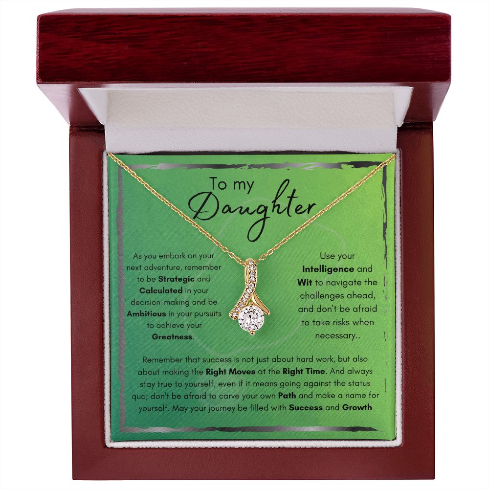 Graduation For Daughter | Intelligence and Wit | Alluring Beauty Necklace