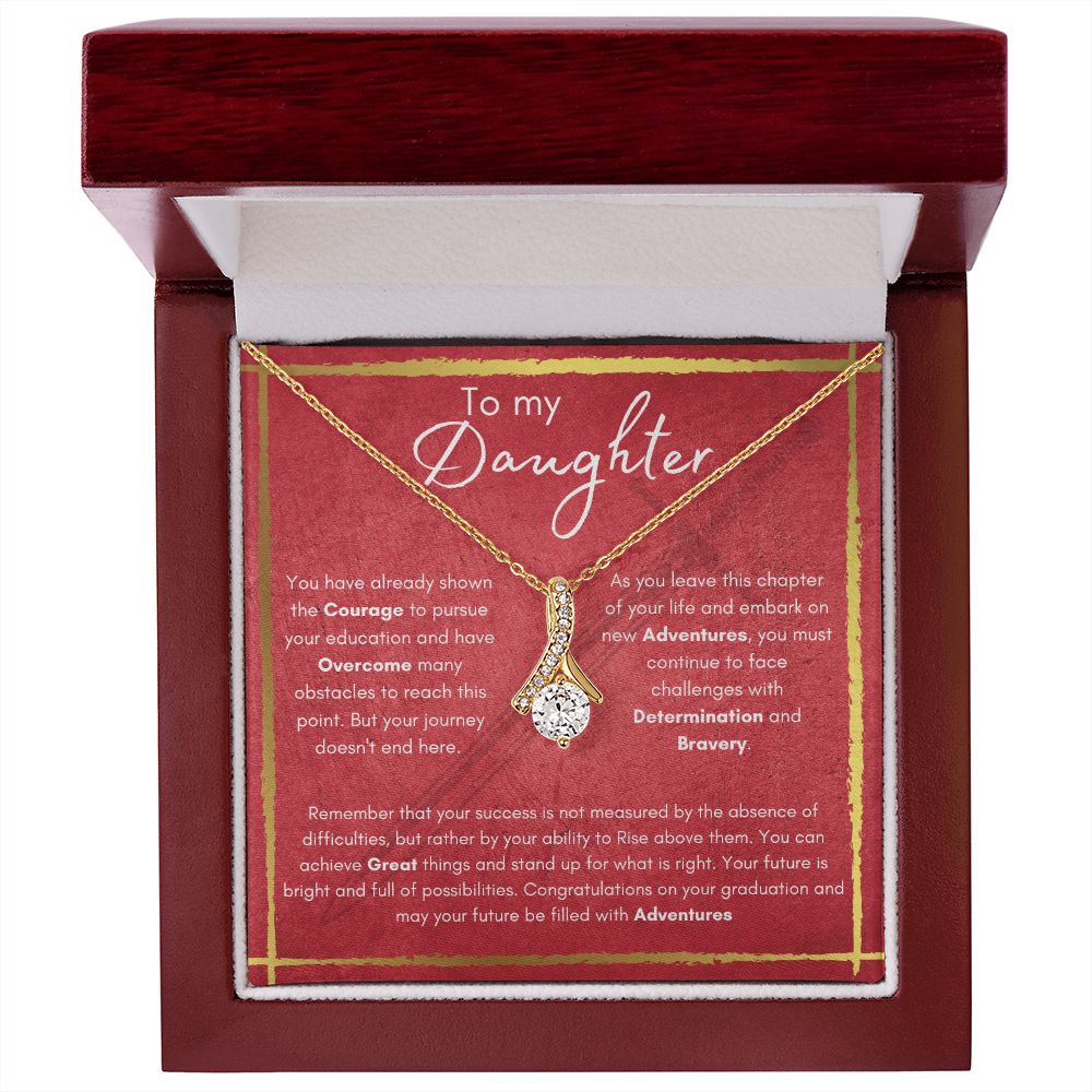 Graduation For Daughter | Courage | Alluring Beauty Necklace