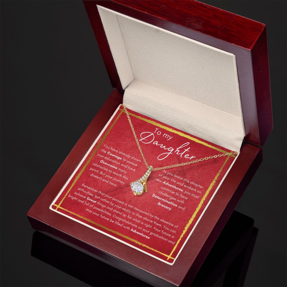 Graduation For Daughter | Courage | Alluring Beauty Necklace