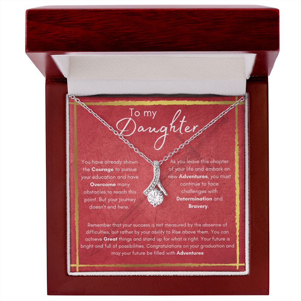 Graduation For Daughter | Courage | Alluring Beauty Necklace