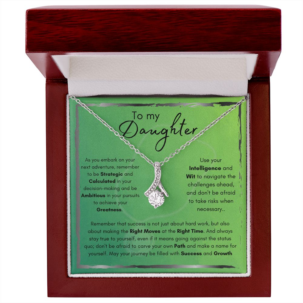 Graduation For Daughter | Intelligence and Wit | Alluring Beauty Necklace