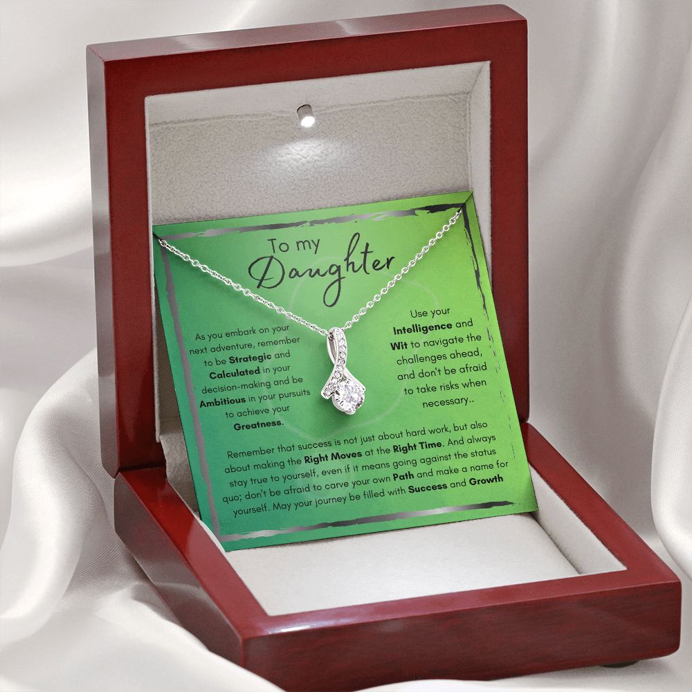Graduation For Daughter | Intelligence and Wit | Alluring Beauty Necklace