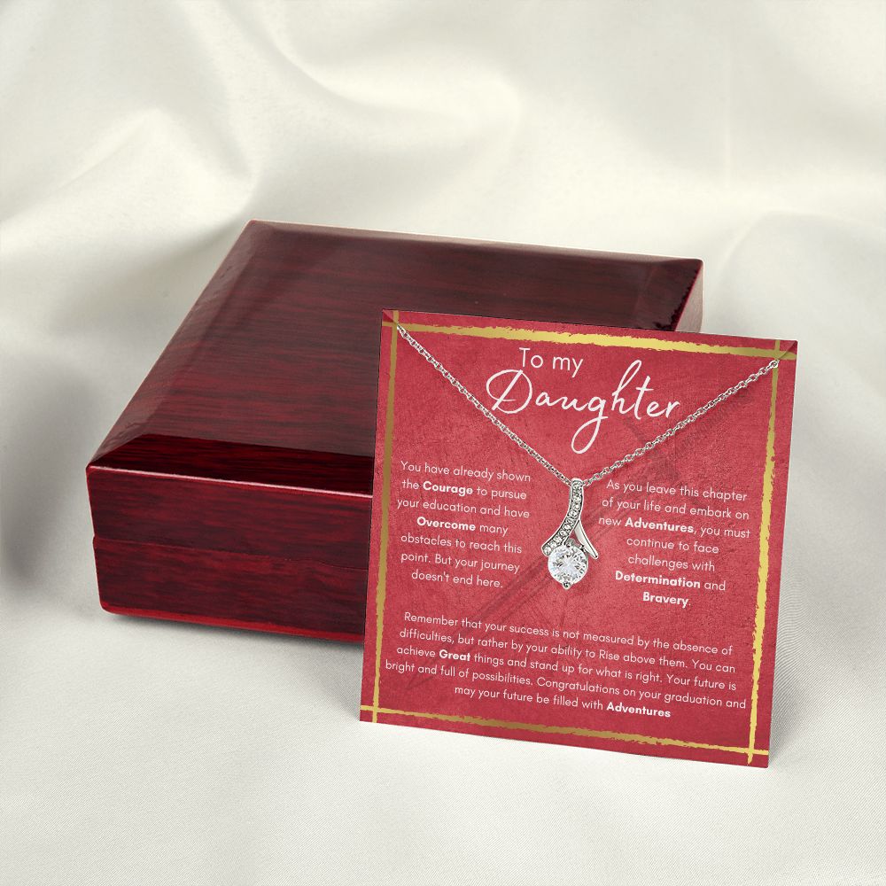 Graduation For Daughter | Courage | Alluring Beauty Necklace