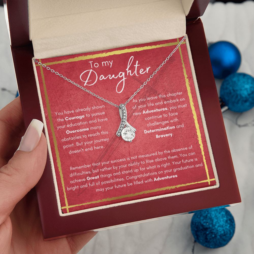 Graduation For Daughter | Courage | Alluring Beauty Necklace