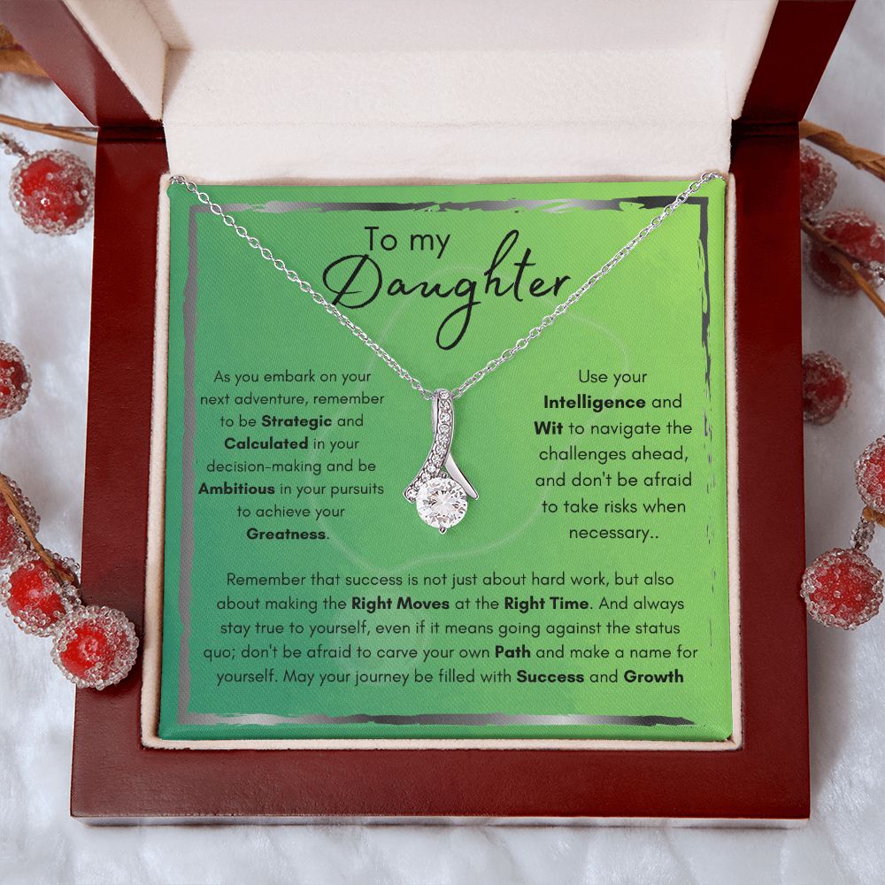 Graduation For Daughter | Intelligence and Wit | Alluring Beauty Necklace
