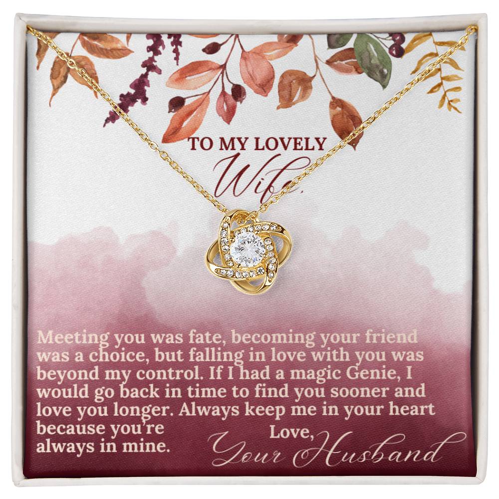 To My Lovely Wife on Thanksgiving