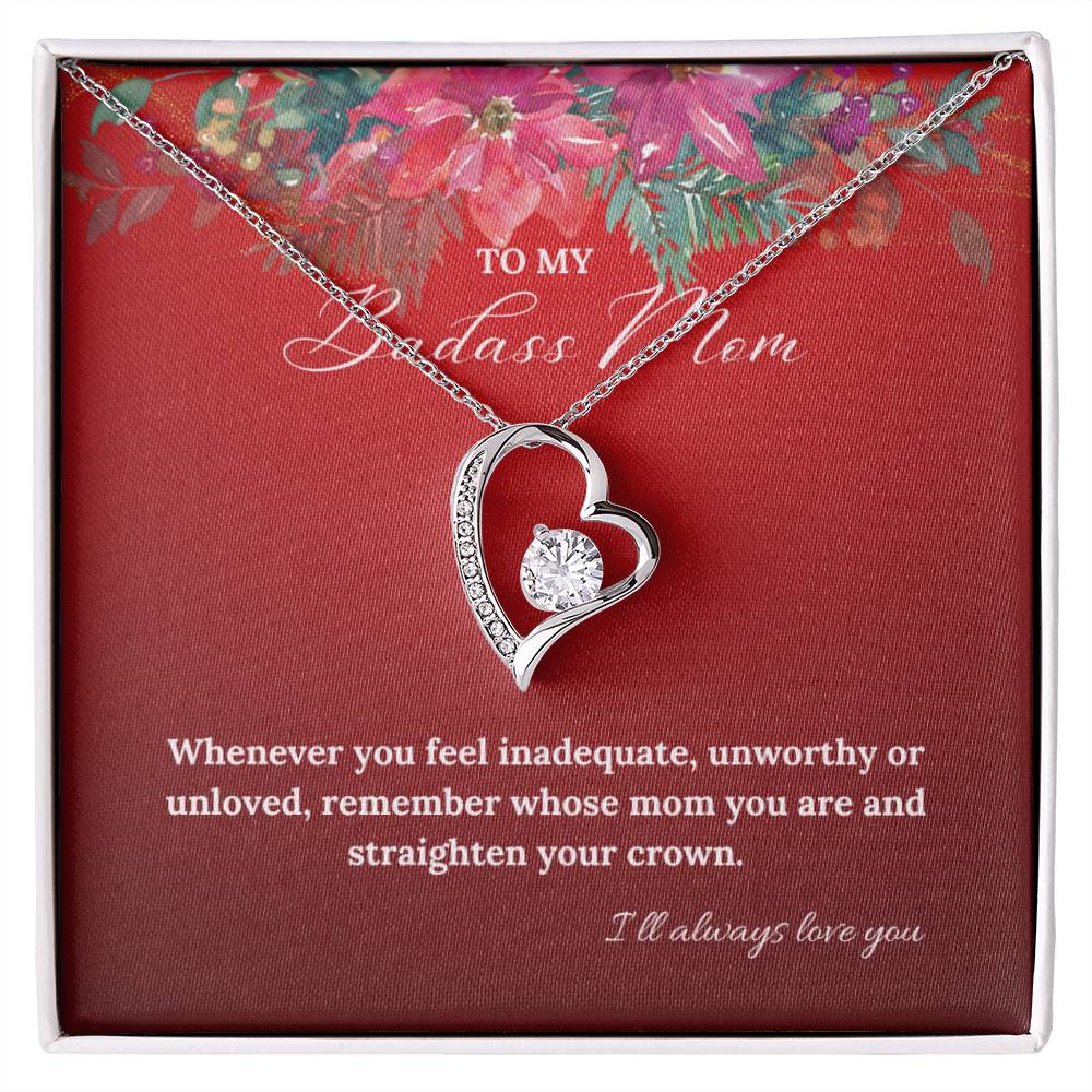 To My Badass Mom this Christmas | Forever Love Necklace