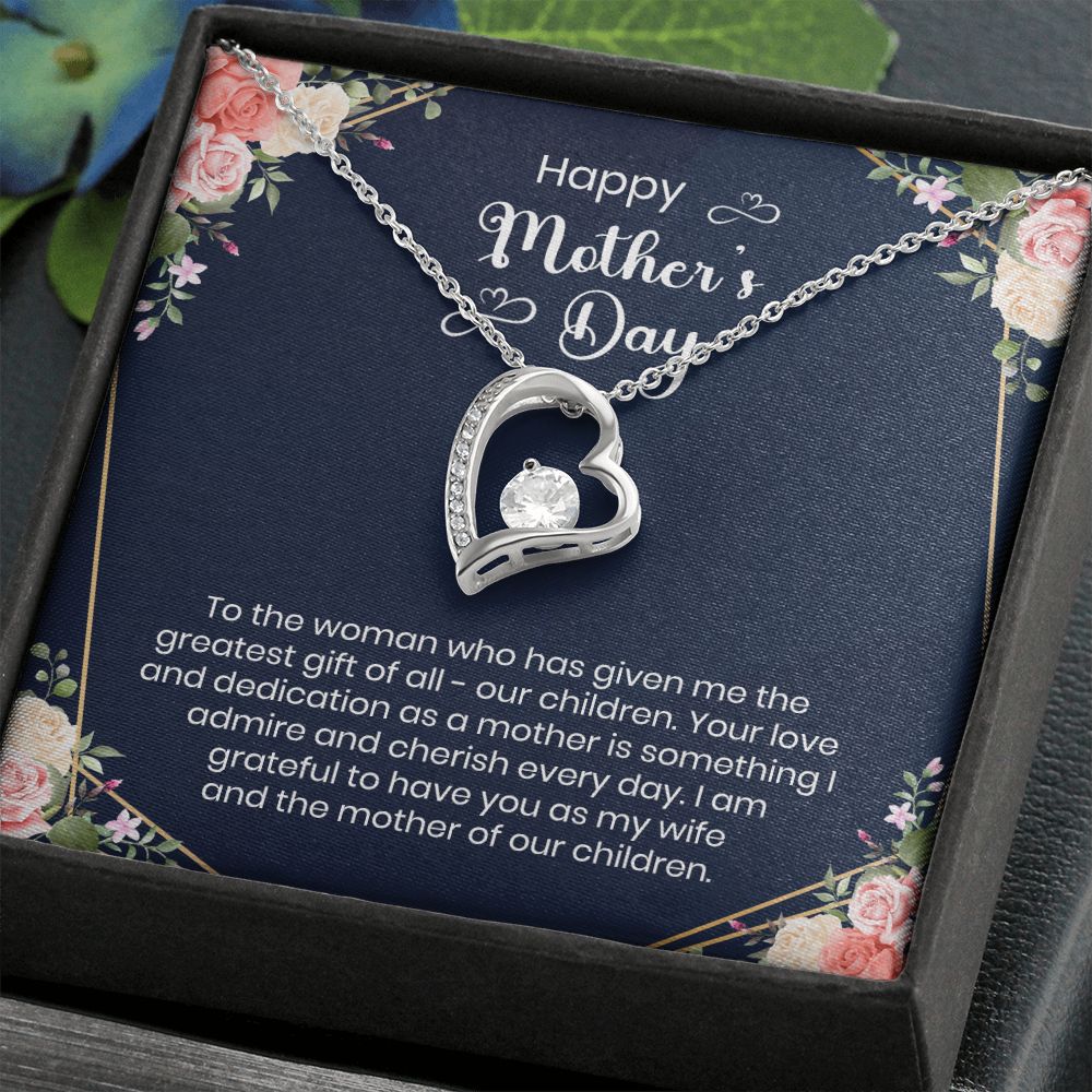 To My Wife | Happy Mother's Day | Forever Love Necklace