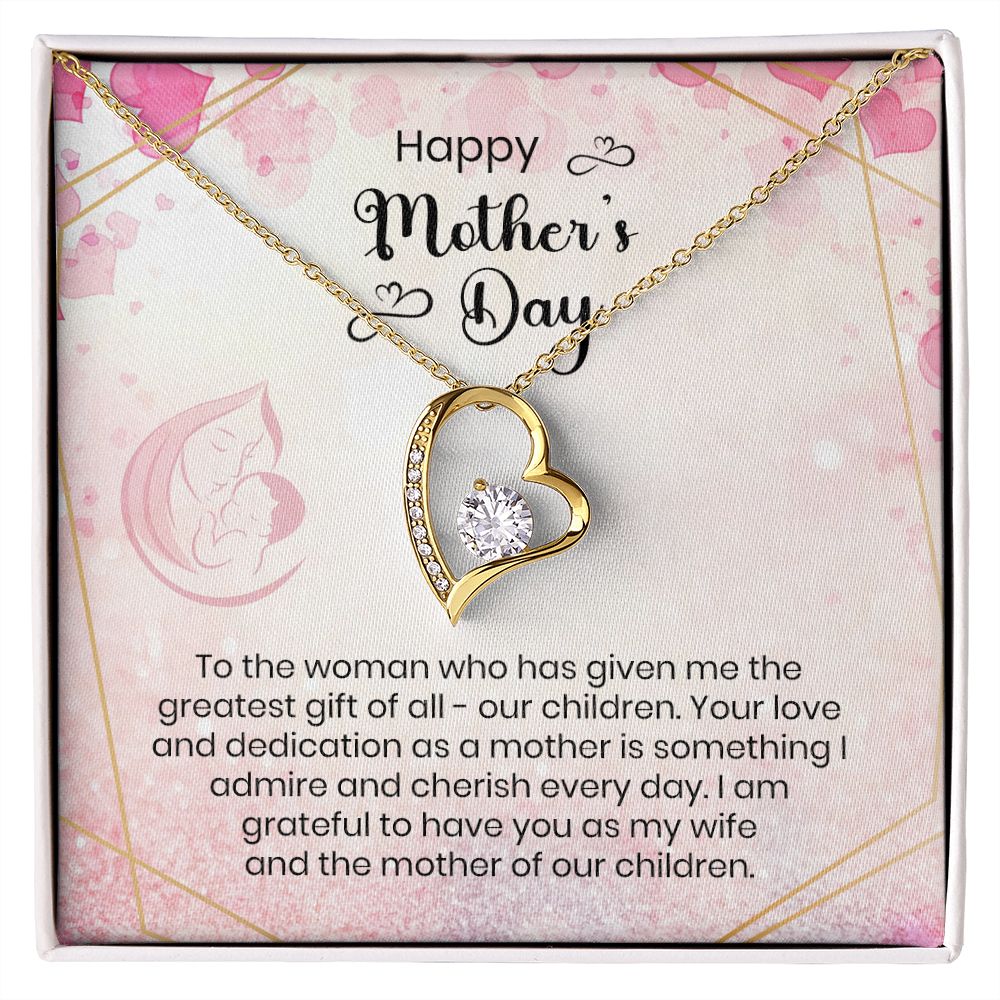 To My Woman | Happy Mother's Day | Forever Love Necklace