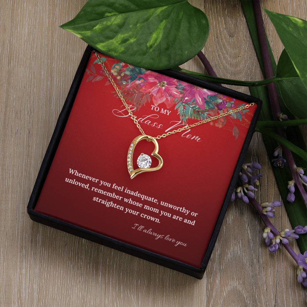 To My Badass Mom this Christmas | Forever Love Necklace