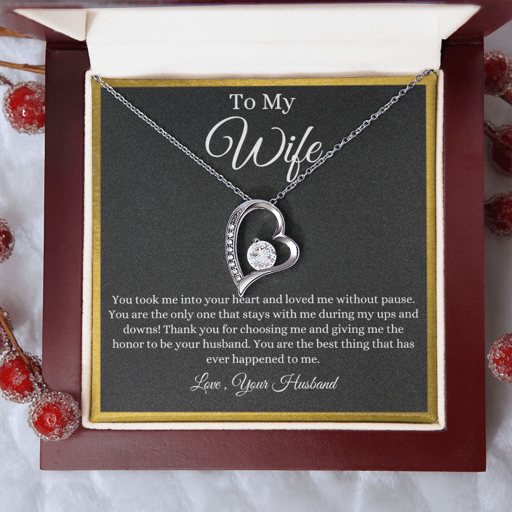 To My Wife | Forever Love Necklace