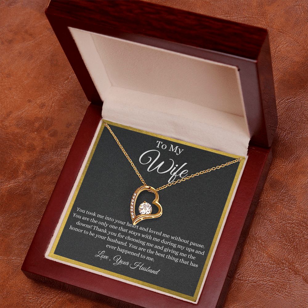 To My Wife | Forever Love Necklace