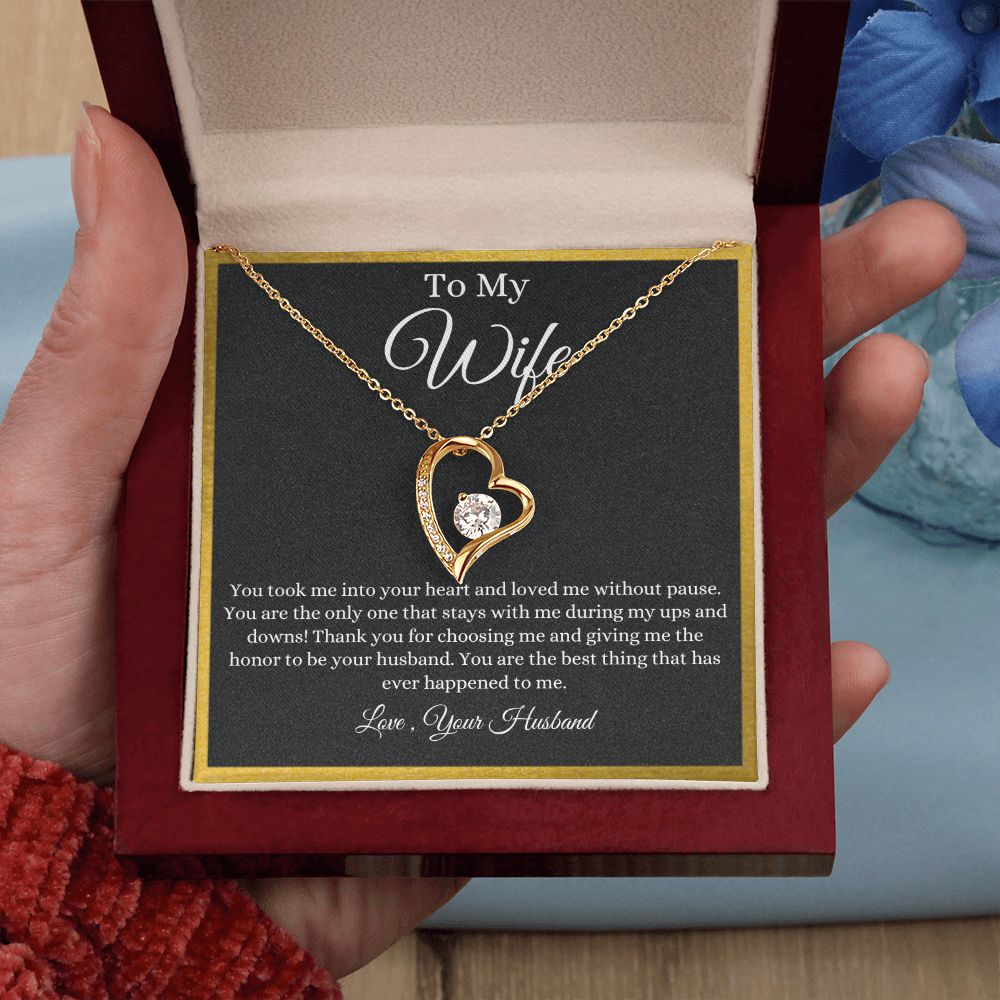 To My Wife | Forever Love Necklace