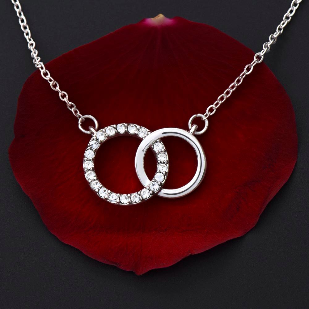 To Daughter On Your Pregnancy | Love, Mom - Perfect Pair Necklace