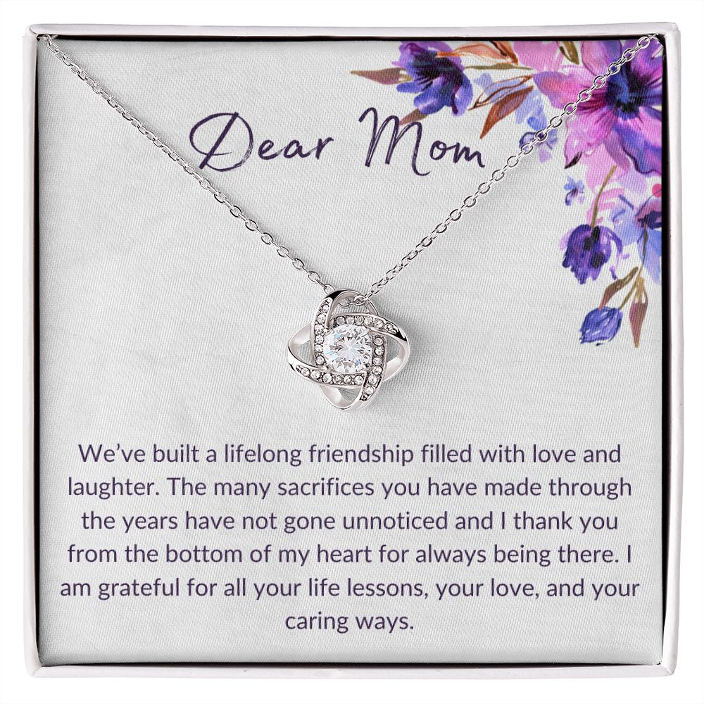 Dear Mom | Love Knot Necklace
