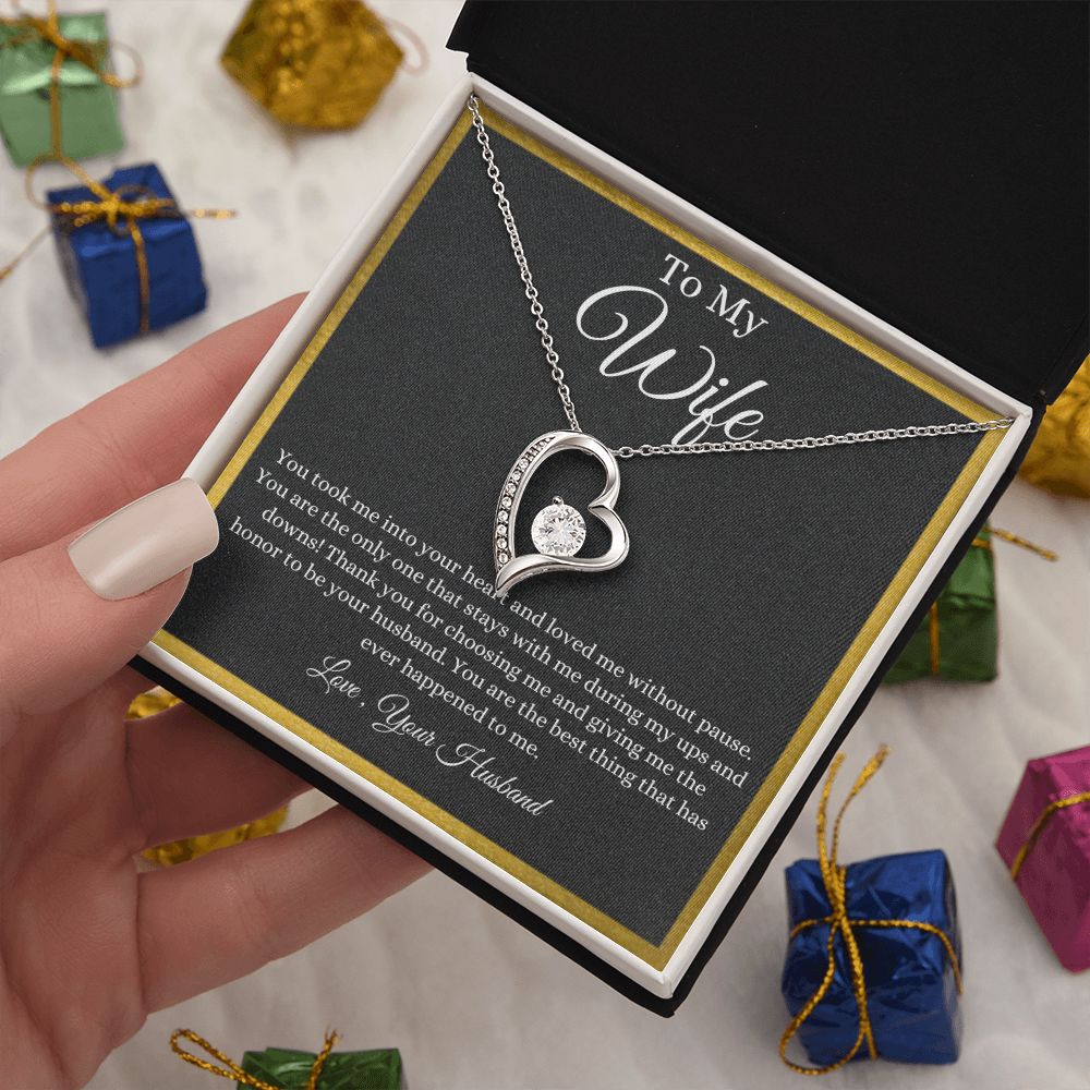 To My Wife | Forever Love Necklace