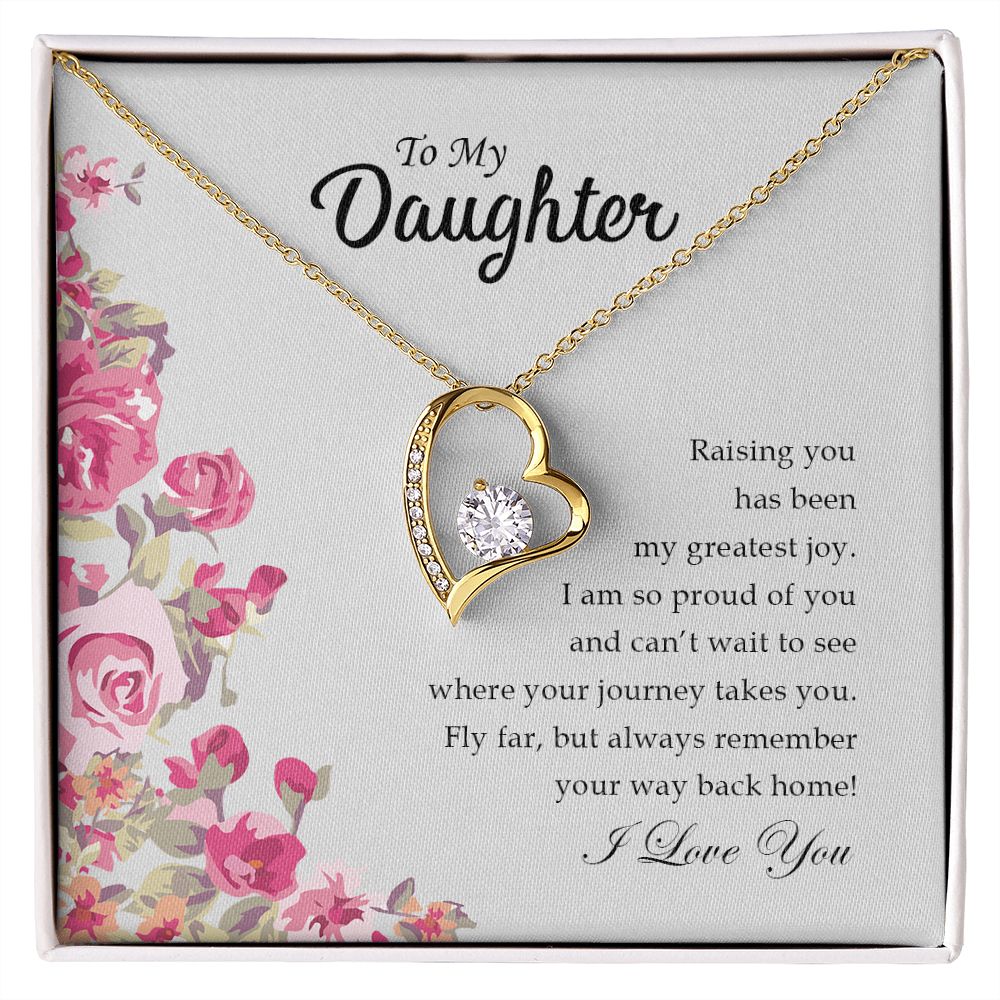 To My Daughter | Forever Love Necklace