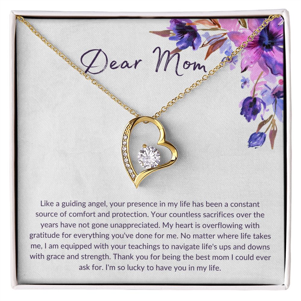 Dear Mom | Thank You - Forever Love Necklace